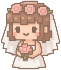voxelbride mascot